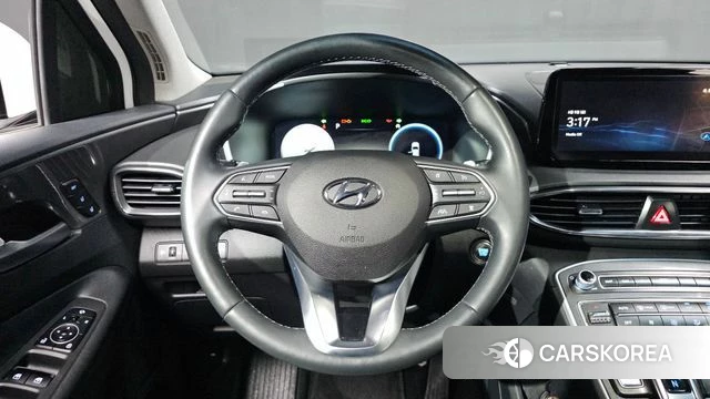 Hyundai The New Santa Fe 2023 Белый из Кореи, фото 2