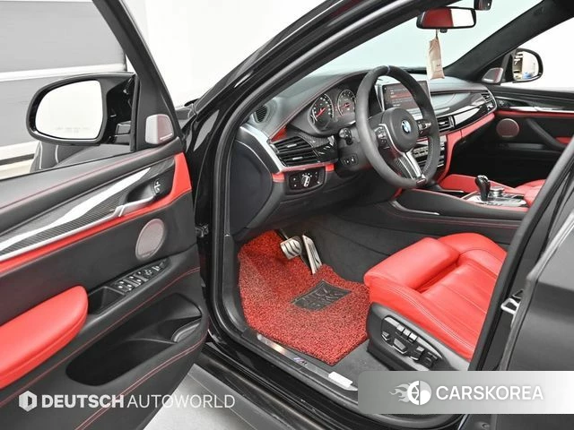 BMW X6M (F16) 2018 Черный из Кореи, фото 2