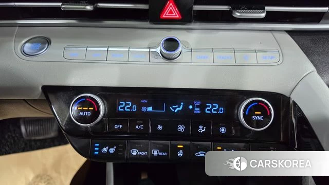 Hyundai Avante Hybrid (CN7) 2021 Черный из Кореи, фото 2