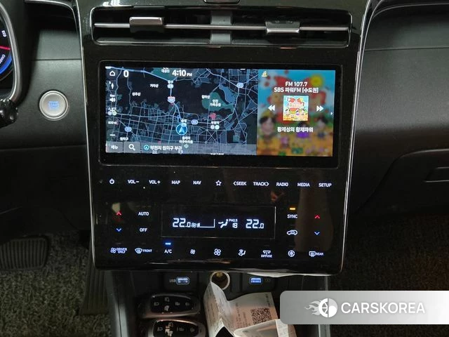 Hyundai Tucson Hybrid (NX4) 2021 Белый из Кореи, фото 2