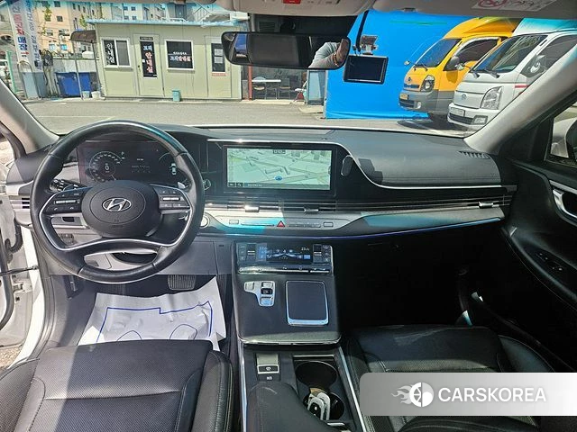 Hyundai The New Grandeur IG Hybrid 2021 Белый из Кореи, фото 2