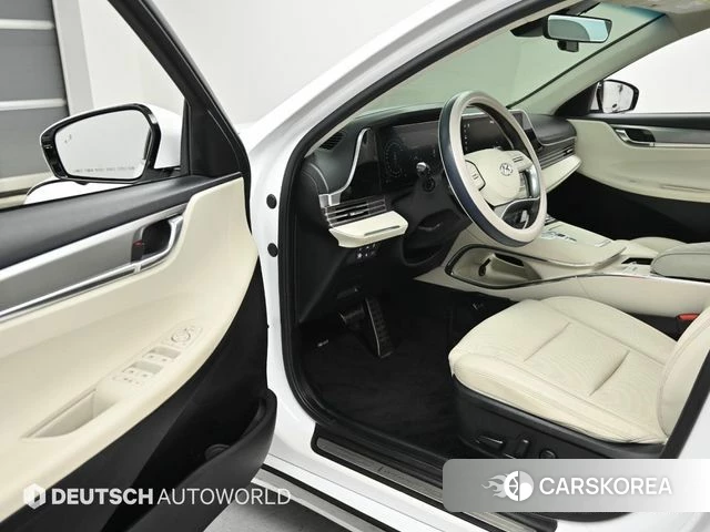 Hyundai The New Grandeur IG Hybrid 2022 Белый из Кореи, фото 2