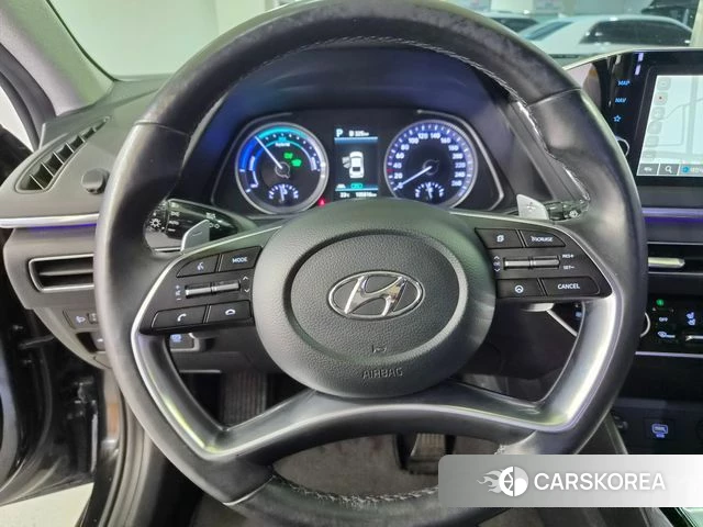 Hyundai Sonata Hybrid (DN8) 2021 Черный из Кореи, фото 2