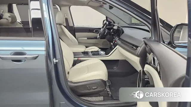 Kia Carnival 4th generation 2021 Небесно-голубой из Кореи, фото 2