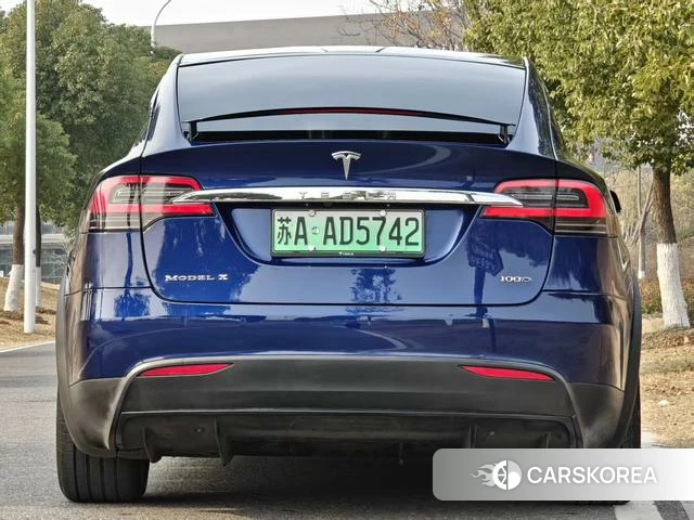 Tesla Model X 2018 Синий из Китая, фото 2