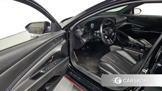 Hyundai Avante (CN7) 2022 Черный из Кореи, фото 2