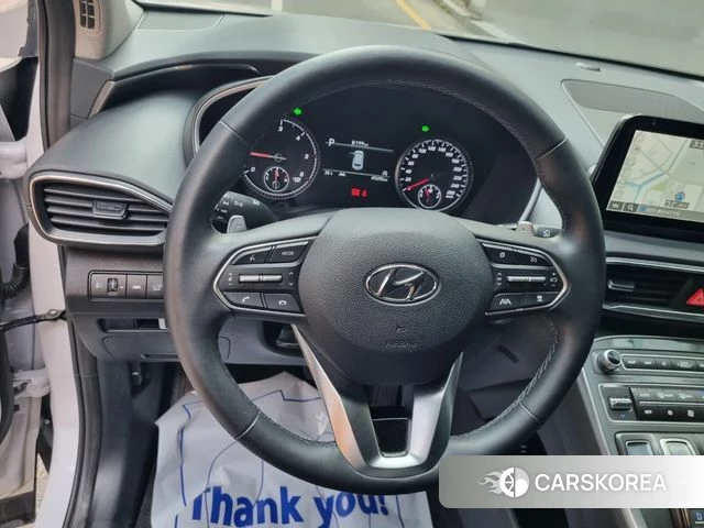 Hyundai The New Santa Fe 2022 Белый из Кореи, фото 2