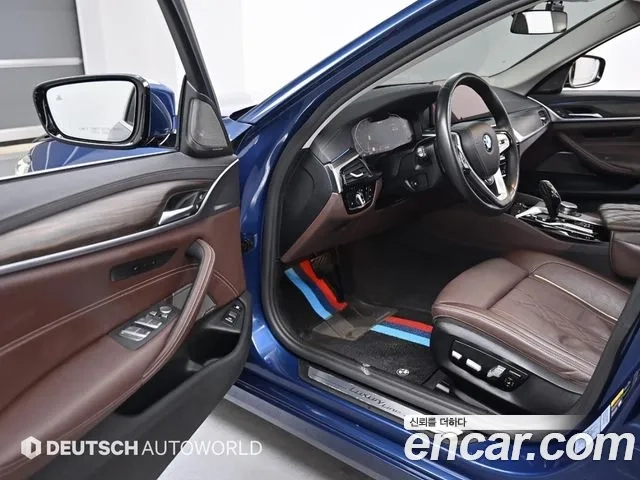 BMW 5 Series (G30) 2020 Синий из Кореи, фото 2