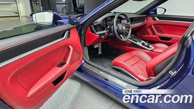 Porsche 911(992) 2021 Синий из Кореи, фото 2