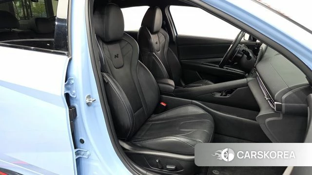 Hyundai Avante (CN7) 2022 Небесно-голубой из Кореи, фото 2