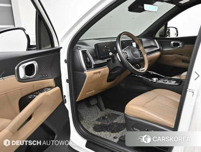 Kia The New Sorento 4th Generation 2023 Белый из Кореи, фото 2