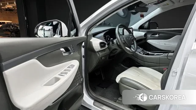 Hyundai The New Santa Fe 2021 Белый из Кореи, фото 2