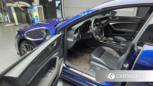 Audi S7 (4K) 2021 Синий из Кореи, фото 2