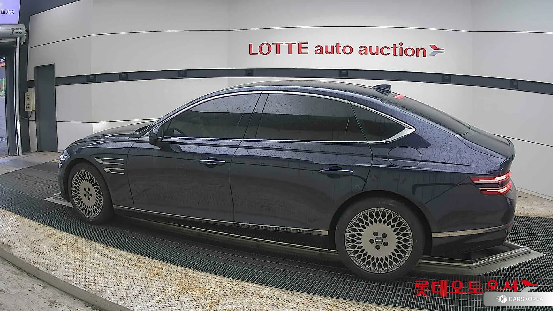 Hyundai G80 2023 Capri Blue из Кореи, фото 2