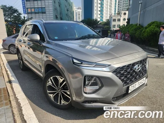 Hyundai Santa Fe TM 2018 Серый из Кореи, фото 2