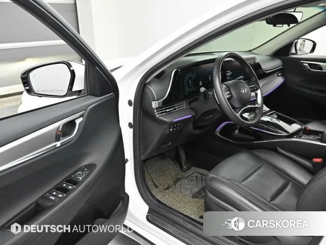 Hyundai The New Grandeur IG Hybrid 2022 Белый из Кореи, фото 2