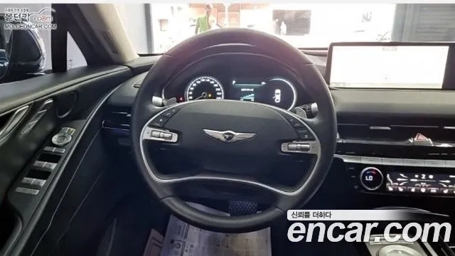 Genesis G80 (RG3) 2021 Синий из Кореи, фото 2