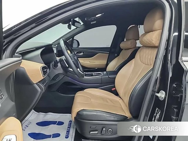 Hyundai The New Santa Fe 2021 Черный из Кореи, фото 2