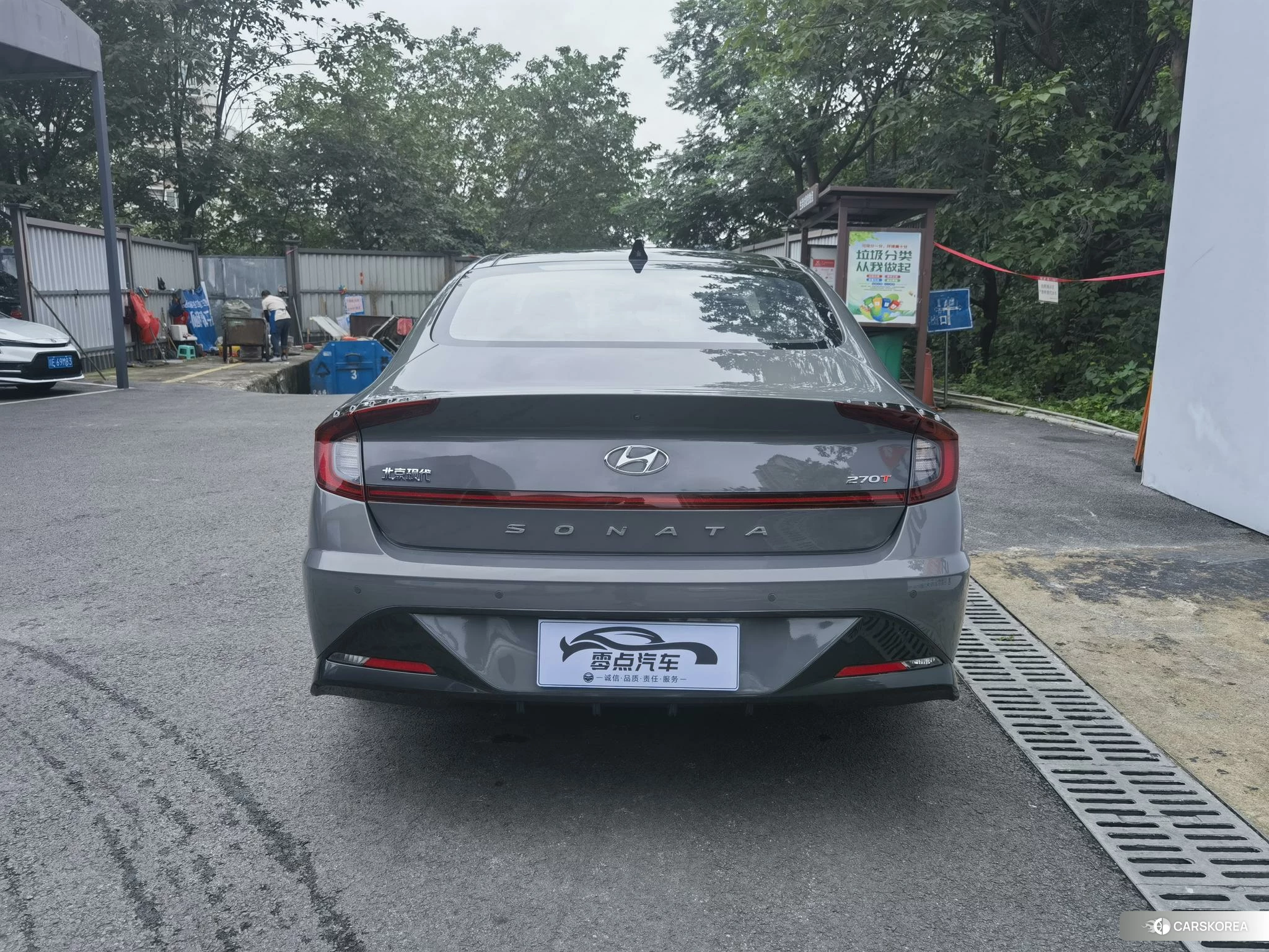 Hyundai Sonata 2020 Темно-серый из Китая, фото 2