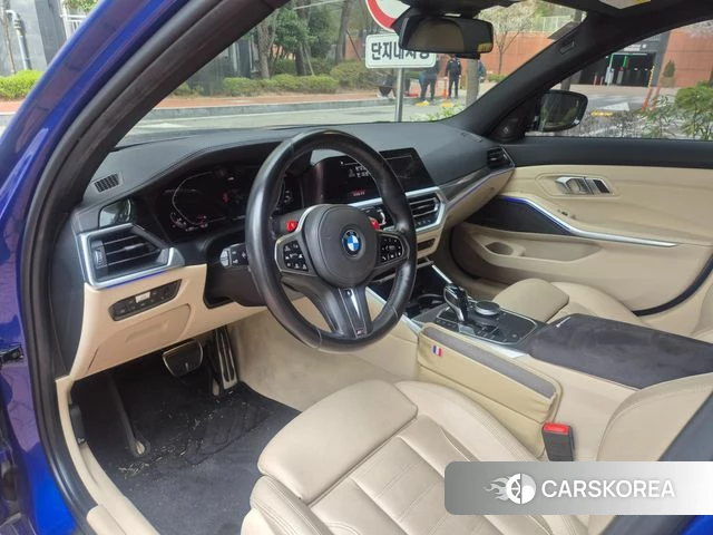 BMW 3 Series (G20) 2019 Синий из Кореи, фото 2
