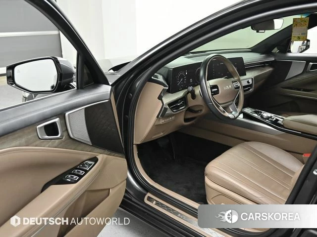 Kia K8 Hybrid 2022 Серый из Кореи, фото 2