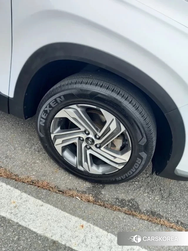 Hyundai The New Santa Fe 2021 Белый из Кореи, фото 2