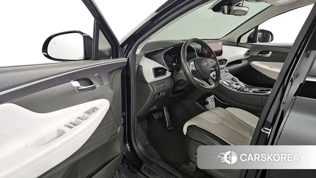 Hyundai The New Santa Fe 2021 Черный из Кореи, фото 2