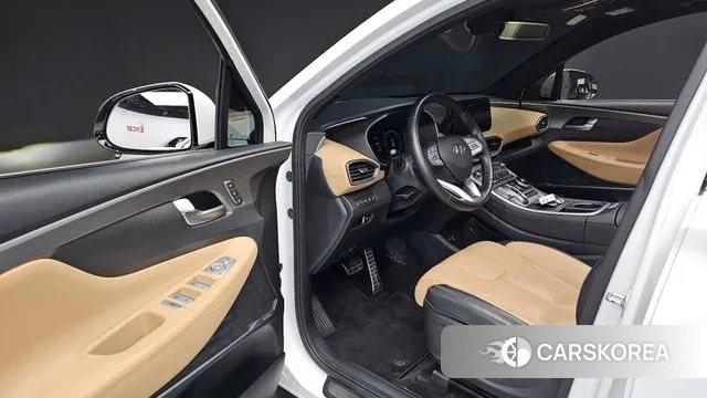 Hyundai The New Santa Fe 2022 Белый из Кореи, фото 2