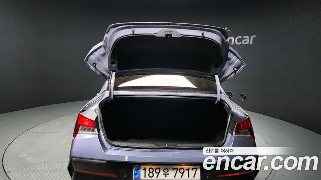 Hyundai The New Avante (CN7) 2023 Синий из Кореи, фото 2