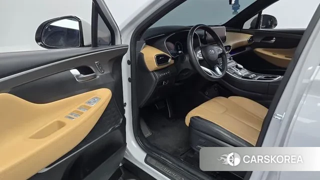 Hyundai The New Santa Fe 2023 Серебристо-серый из Кореи, фото 2
