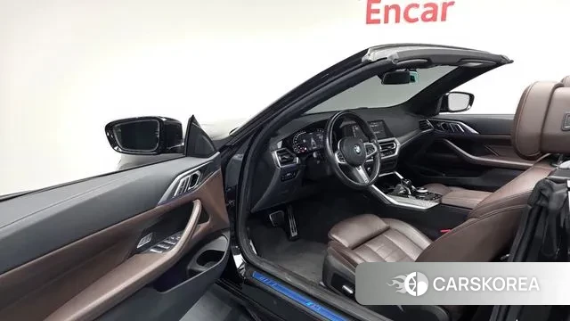 BMW 4 Series (G22) 2021 Черный из Кореи, фото 2