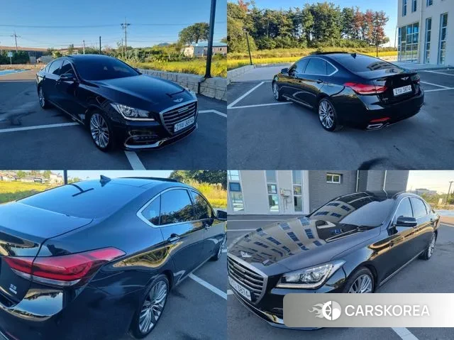 Genesis G80 2019 Черный из Кореи, фото 2