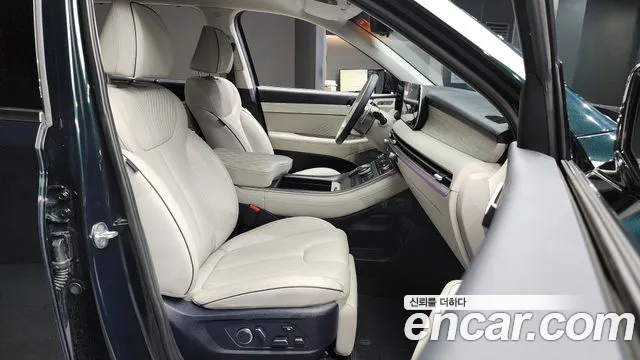 Hyundai The New Palisade 2022 Темно-зеленый из Кореи, фото 2