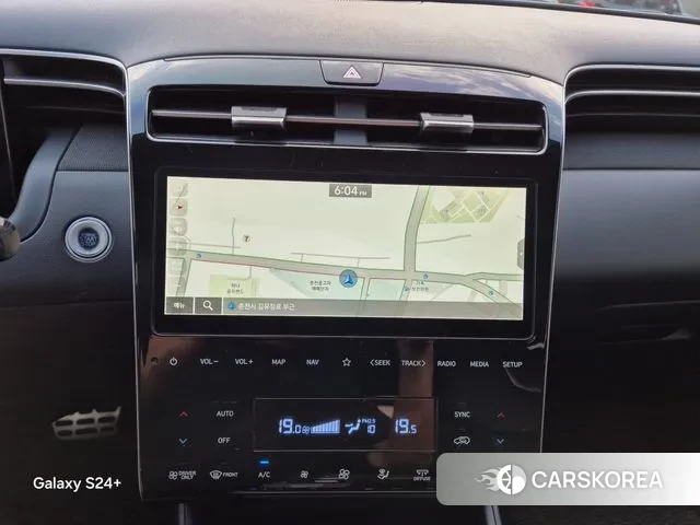 Hyundai Tucson Hybrid (NX4) 2021 Серый из Кореи, фото 2