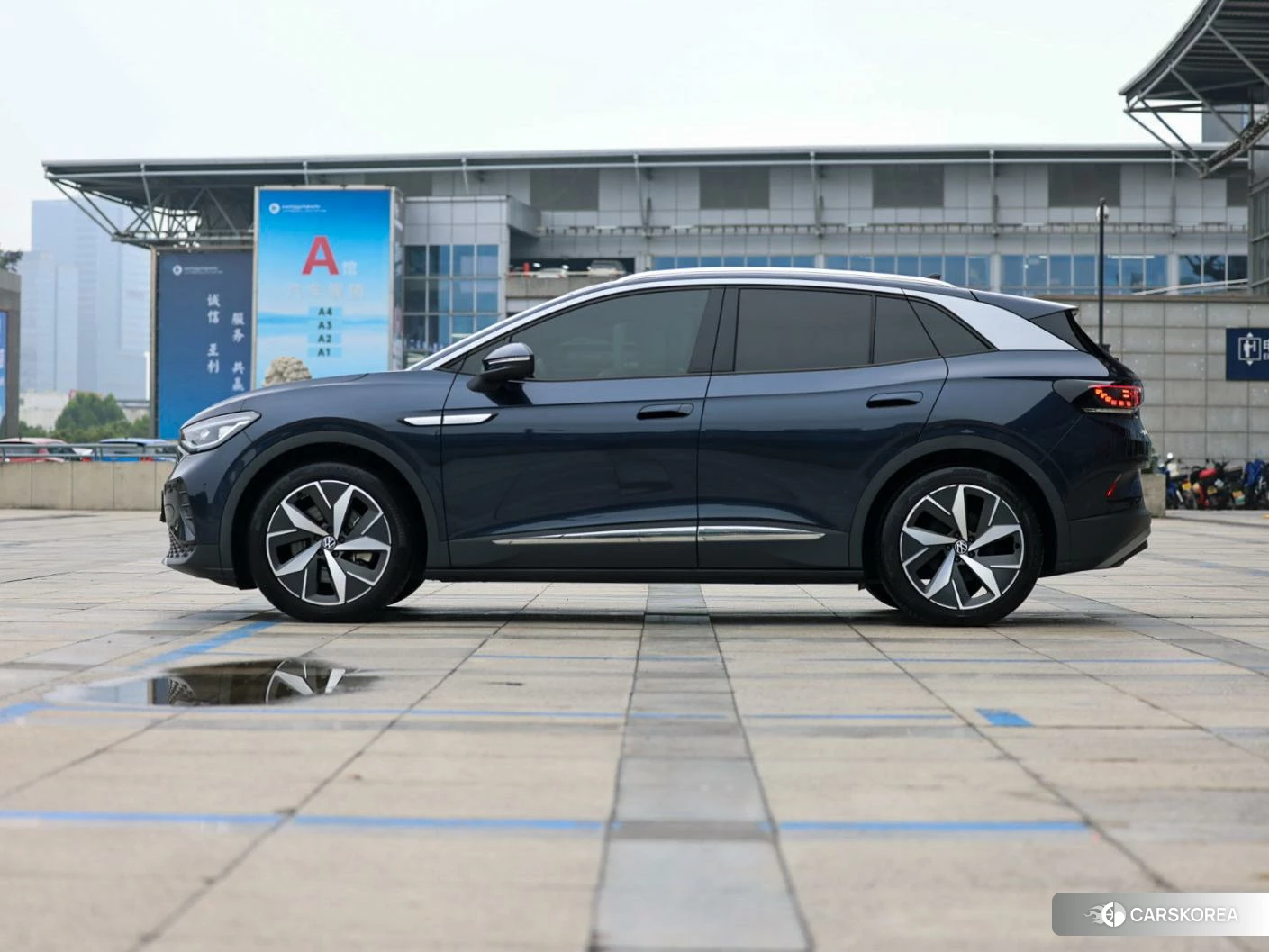 Volkswagen ID.4 CROZZ 2022 Синий из Китая, фото 2