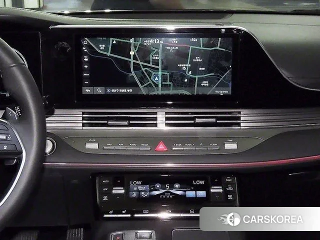 Hyundai The New Grandeur IG Hybrid 2022 Черный из Кореи, фото 2