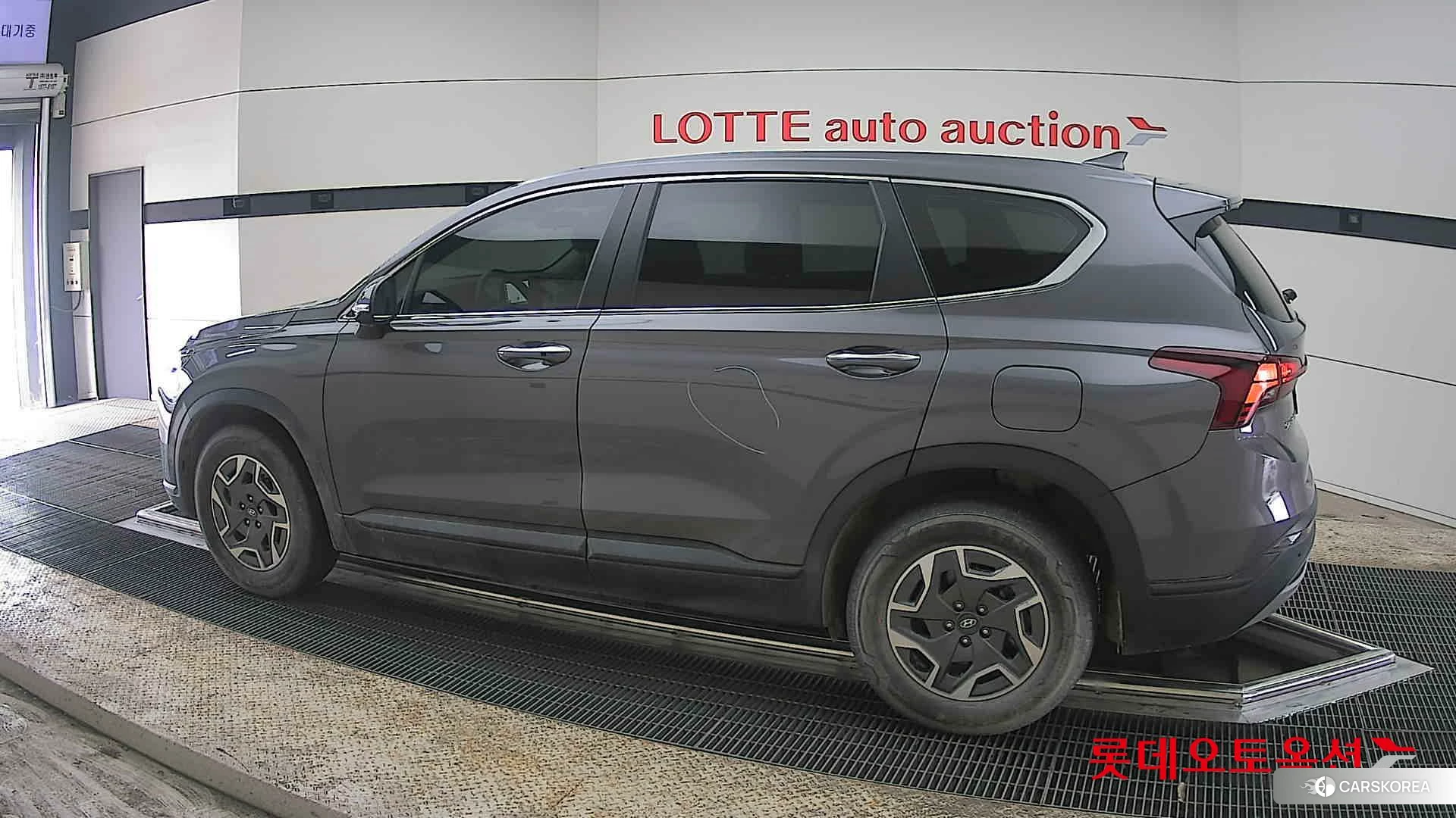 Hyundai Santa Fe Hybrid 2023 Magnetic Grey Metallic из Кореи, фото 2