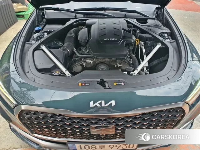 Kia The New K9 2nd generation 2021 Темно-зеленый из Кореи, фото 2