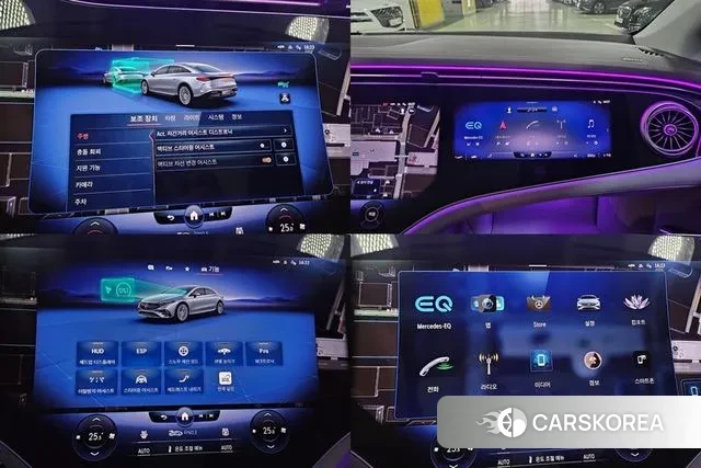 Mercedes-Benz EQS V297 2022 Серебряный из Кореи, фото 2