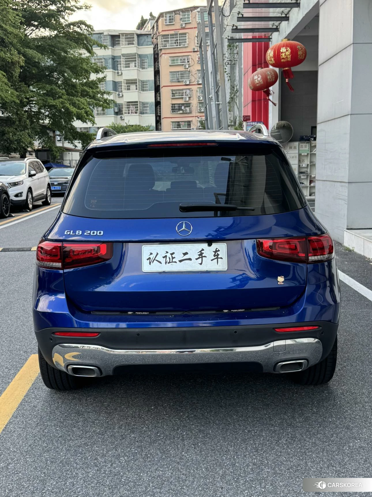 Mercedes-Benz GLB 2021 Синий из Китая, фото 2