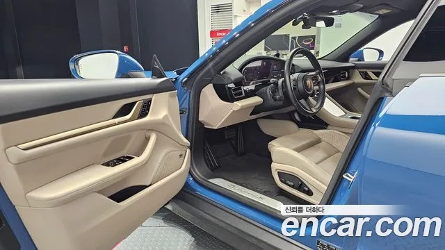 Porsche Taycan 2021 Синий из Кореи, фото 2