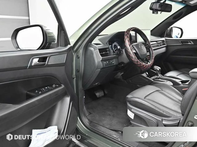 Ssangyong The New Rexton Sport 2023 Темно-зеленый из Кореи, фото 2