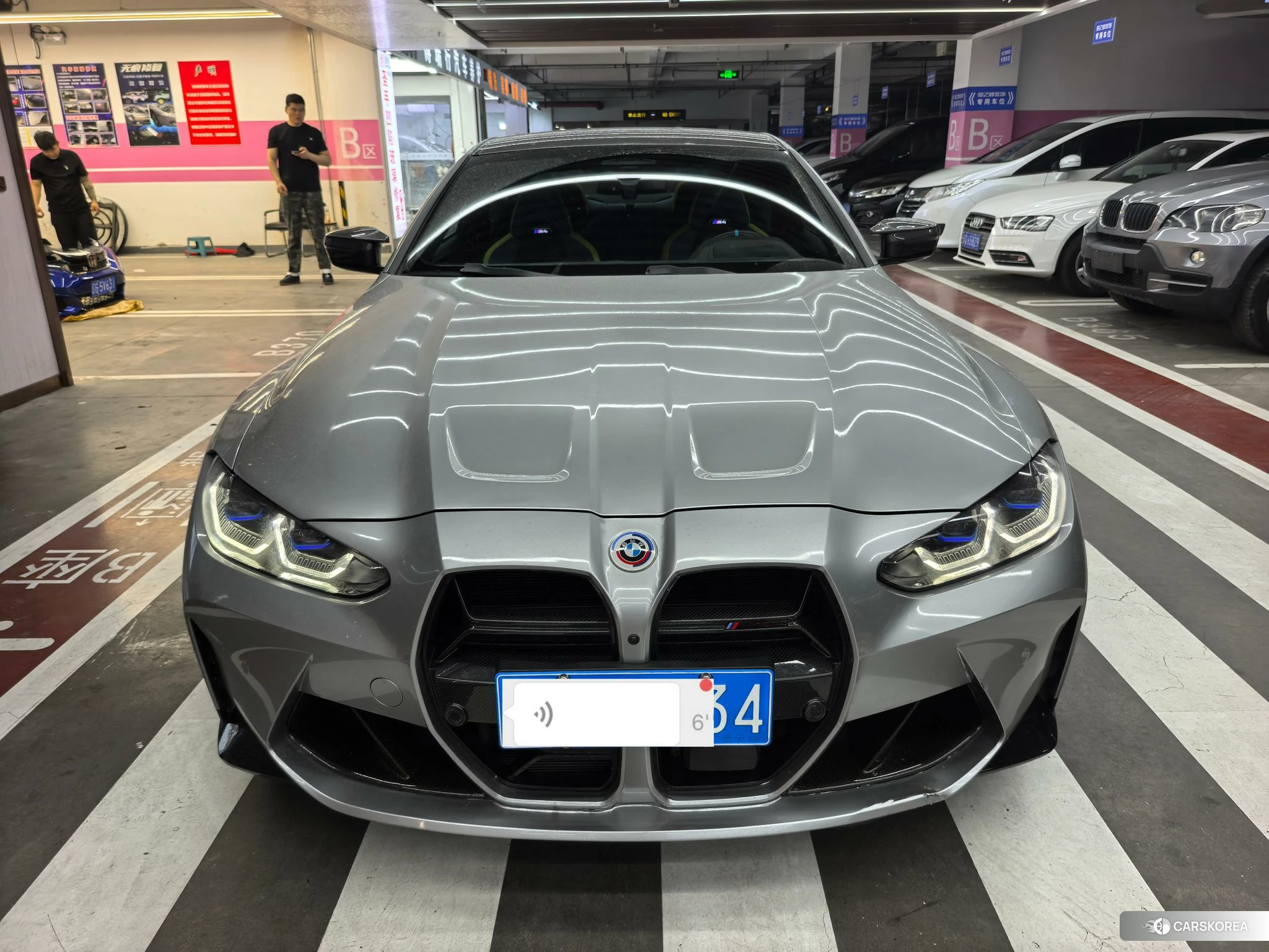 BMW M4 2022 Серебристо-серый из Китая, фото 2