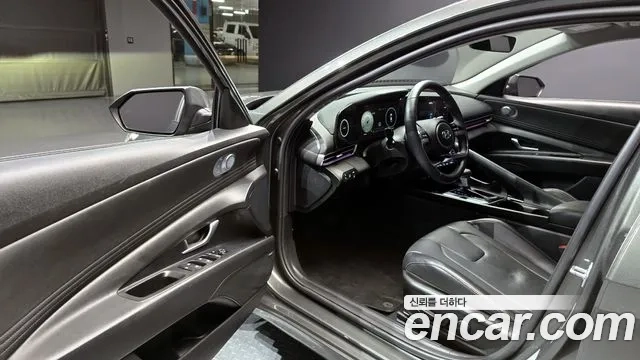 Hyundai Avante Hybrid (CN7) 2021 Серый из Кореи, фото 2