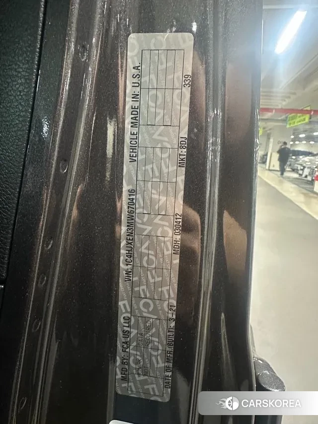 Jeep Wrangler (JL) id 3306799 из Кореи 2