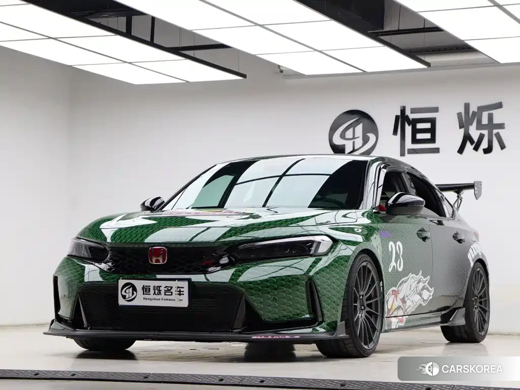 Honda Civic 2024 Зеленый из Китая, фото 2