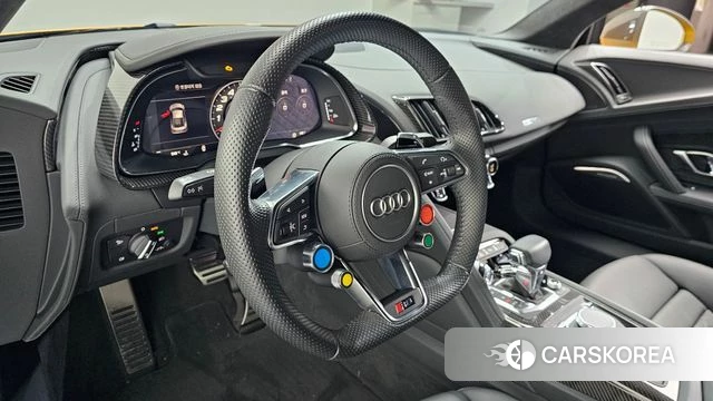 Audi R8 (4S) 2021 Желтый из Кореи, фото 2