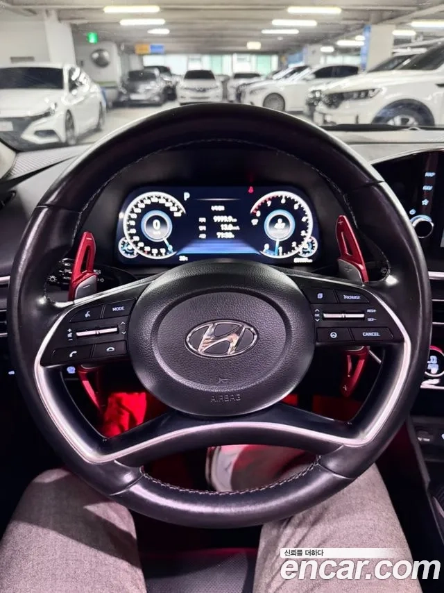 Hyundai Sonata (DN8) 2020 Красный из Кореи, фото 2