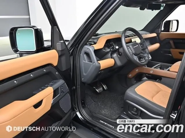 Land Rover Defender (L663) 2023 Черный из Кореи, фото 2