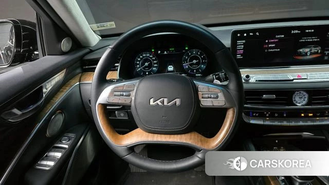 Kia The New K9 2nd generation 2022 Черный из Кореи, фото 2